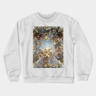 The Apotheosis of Hercules Versailles Palace Ceiling Mural Crewneck Sweatshirt